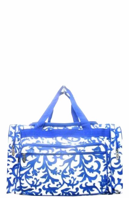 PRINTED DUFFLE BAG-RMKR420/ROY/BLU